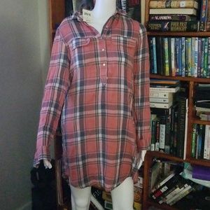 Lucky brand plaid dress size small